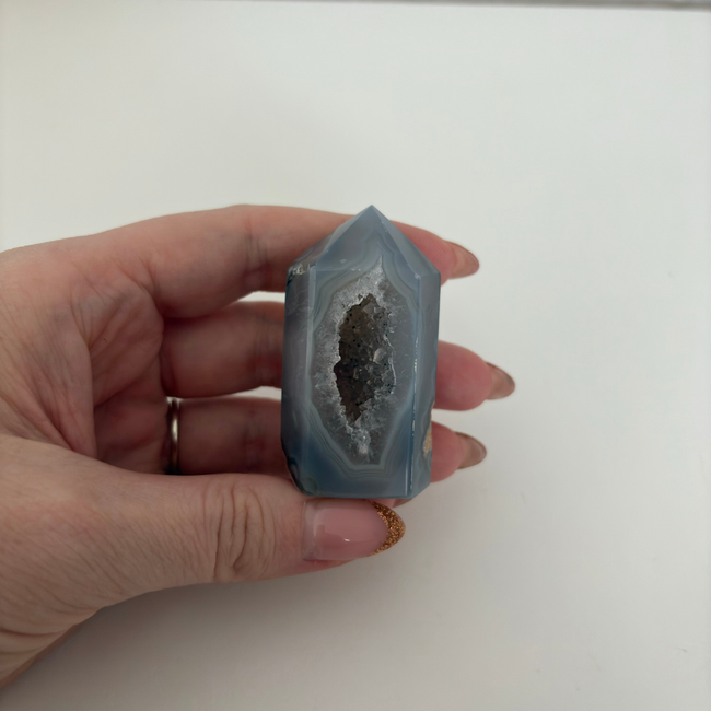 Druzy Achat Spitze - 5