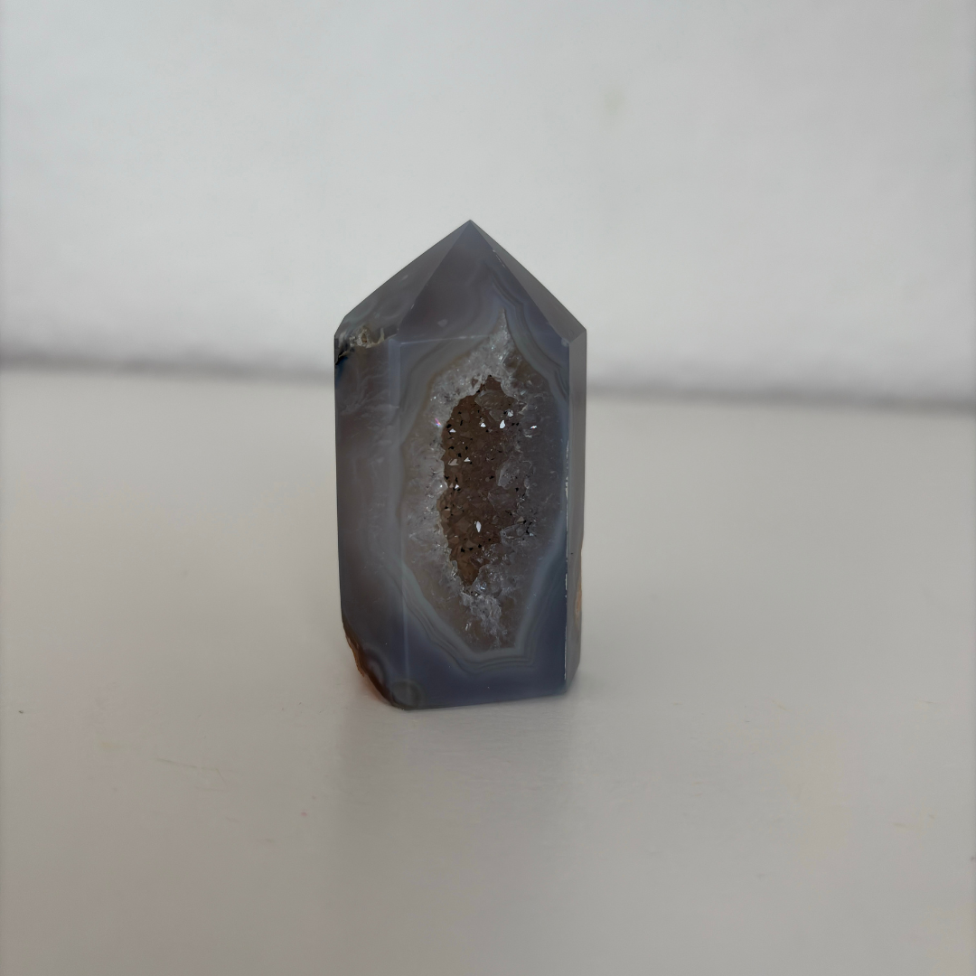 Druzy Achat Spitze - 5