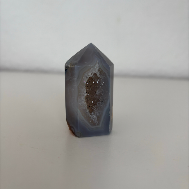 Druzy Achat Spitze - 5