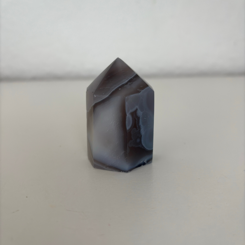 Druzy Achat Spitze - 3