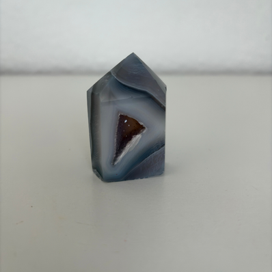 Druzy Achat Spitze - 3