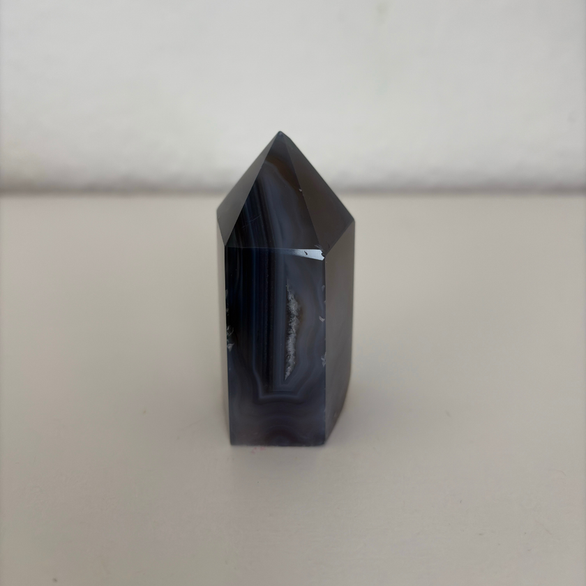 Druzy Achat Spitze - 6