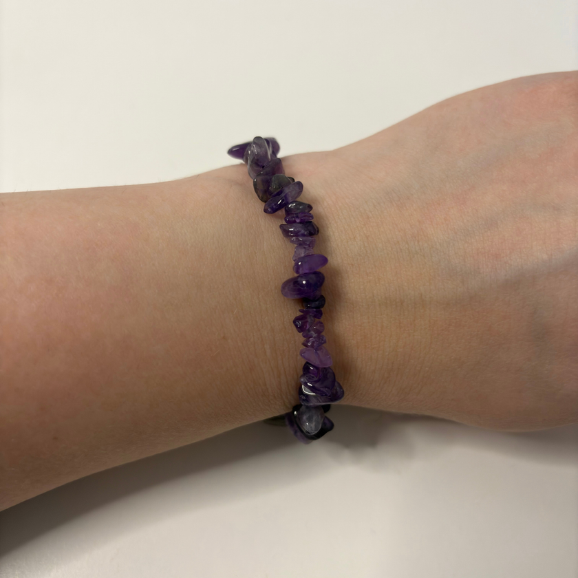 Splitterarmband Amethyst