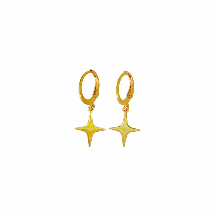 Ohrringe Stern – Gold