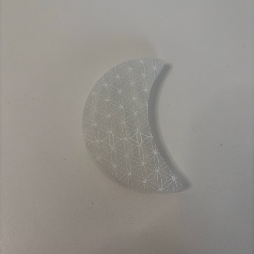 Selenit Ladeplatte Mond