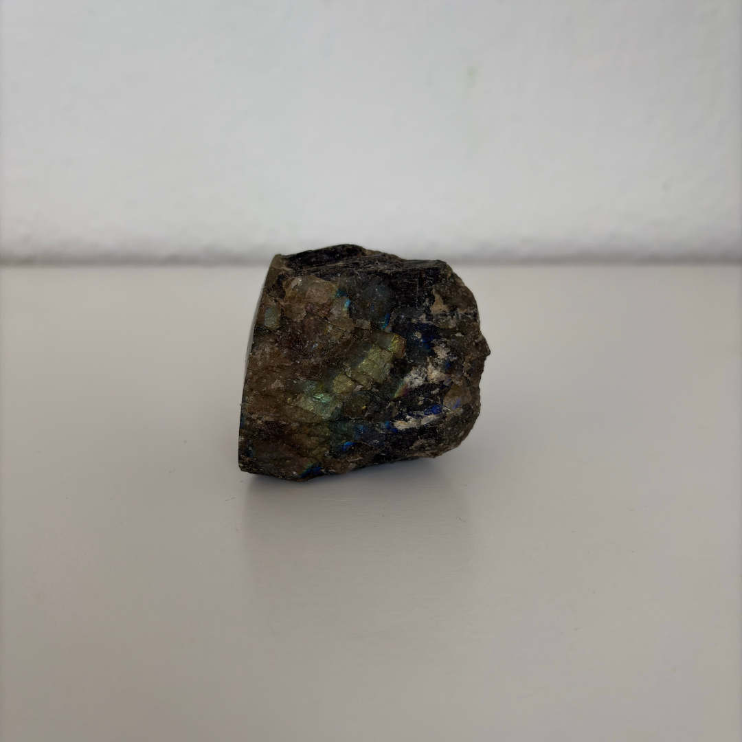 Labradorit Anschliff