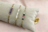 Armband Amethyst - Gold
