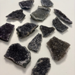 Black Amethyst Cluster Scheiben