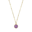 Halskette Amethyst - Gold