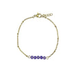 Armband Amethyst - Gold